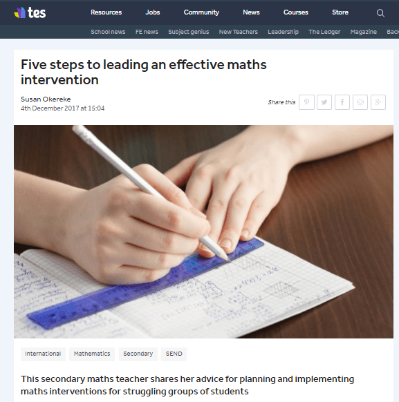 TES_Maths Intervention article_image